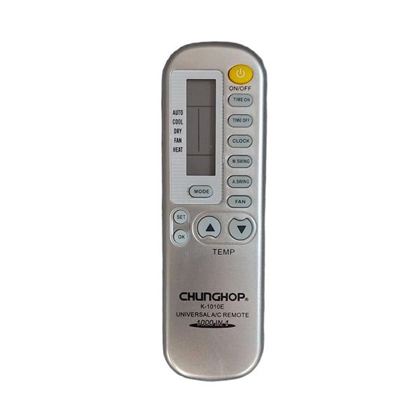 Air Conditioner Ac Remote Control Silver Acsom Actron Air Adc Aidelong Carousel 1