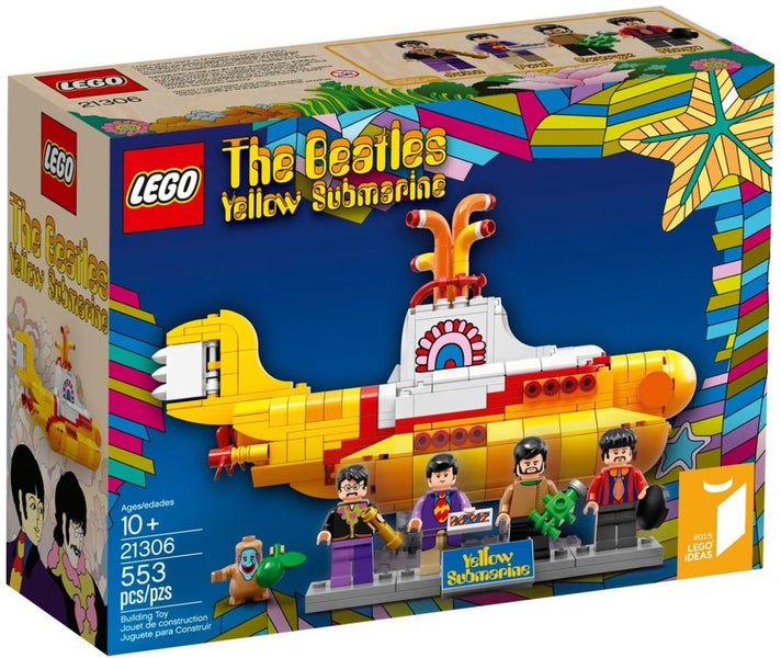 New Lego Creator Ideas 21306: The Beatles Yellow Submarine 2016 5 minifigures Carousel 1