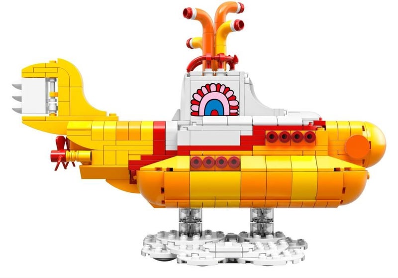 New Lego Creator Ideas 21306: The Beatles Yellow Submarine 2016 5 minifigures Carousel 2