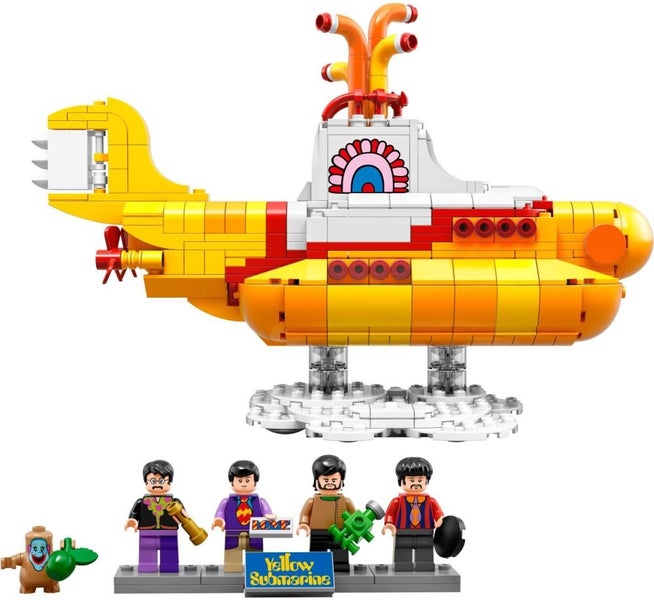 New Lego Creator Ideas 21306: The Beatles Yellow Submarine 2016 5 minifigures Carousel 5