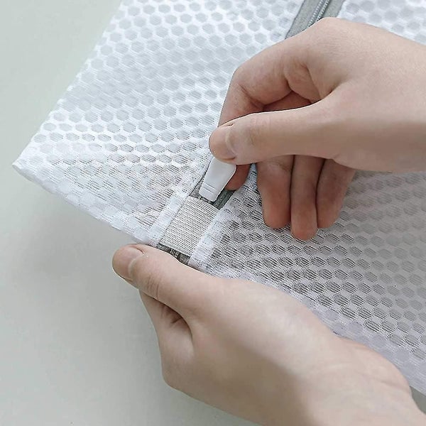 3 Pcs Heilwiy Honeycomb Mesh Laundry Bags For Delicates With Premium Zipper Carousel 2