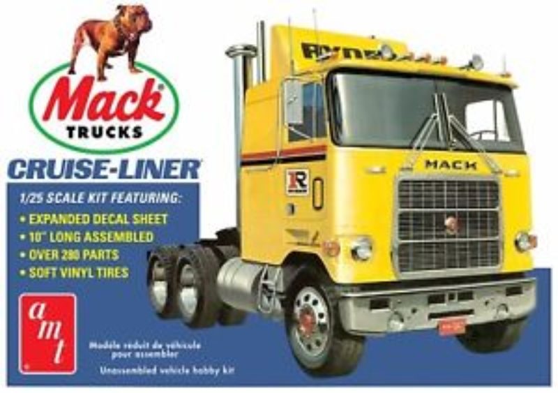 Plastic Kitset - 1/25 Mack Cruise Liner Truck Carousel 1