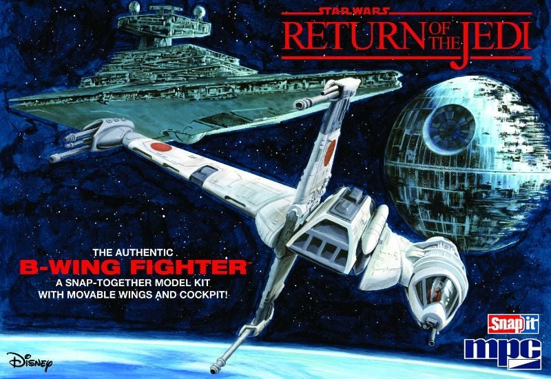 Plastic Kitset - 1/144 SNAP Star Wars B Wing Carousel 1