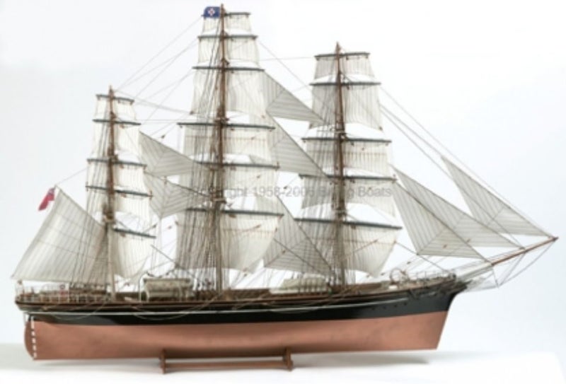 Wooden Ship Kit- 1/75 Cutty Sark Carousel 1