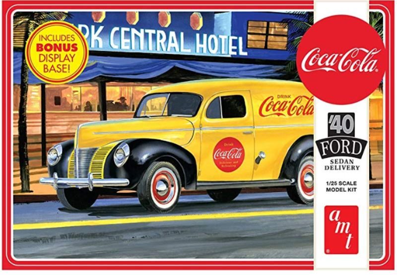 Plastic Kitset - 1/25 '40 Ford Sedan Delivery Cola Carousel 1