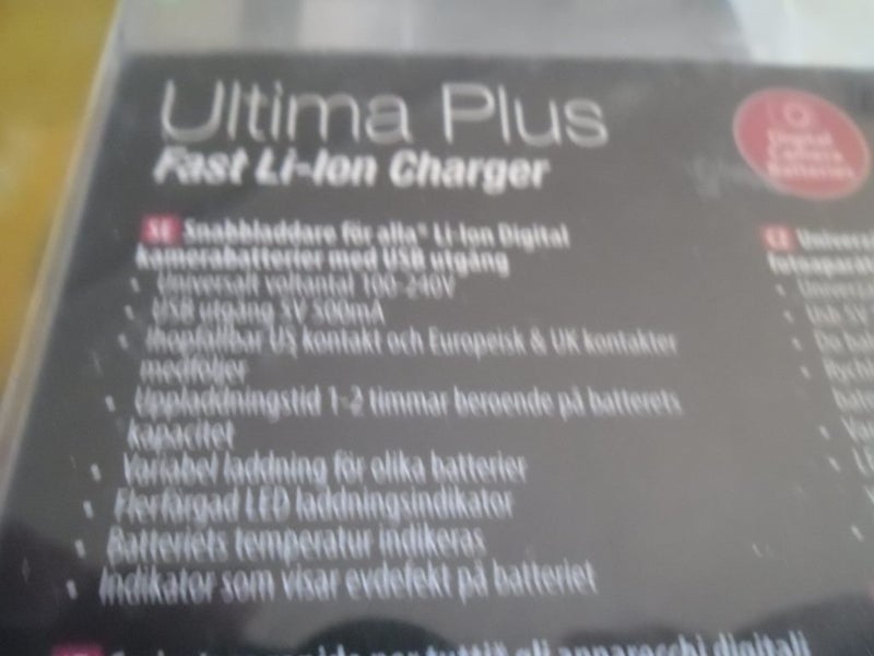 Ultima Plus - Fast Li-ion Charger Carousel 5