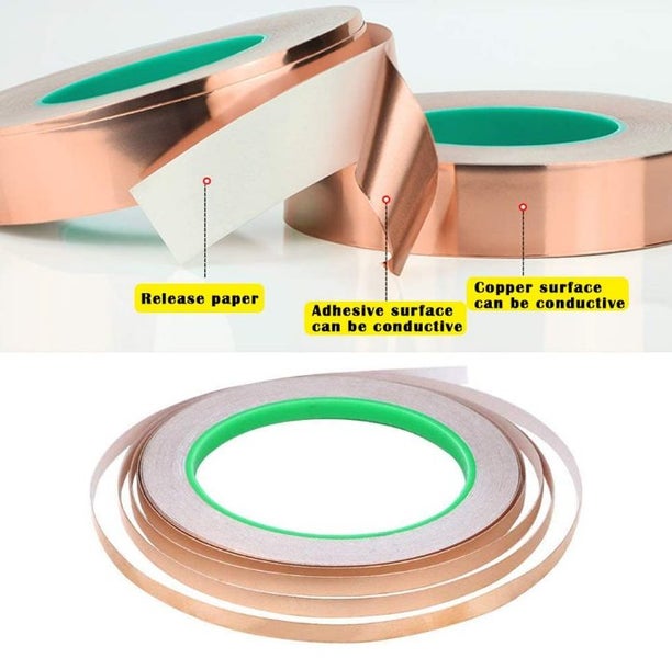 Copper Foil Tape with Conductive Adhesive 15mm Carousel 2