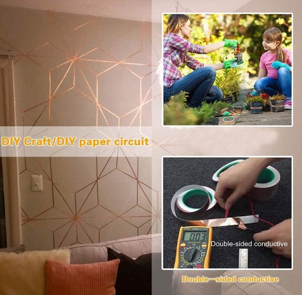 Copper Foil Tape with Conductive Adhesive 15mm Carousel 4