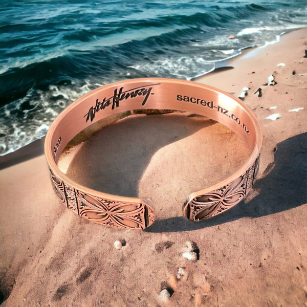 Copper band 100% solid Copper bracelet 6 Magnets Turtle Pacifica Carousel 2