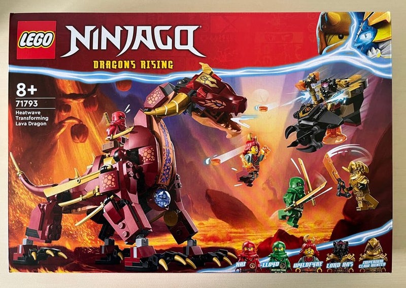 Lego Ninjago Heatwave Transforming Lava Dragon 71793 Carousel 1
