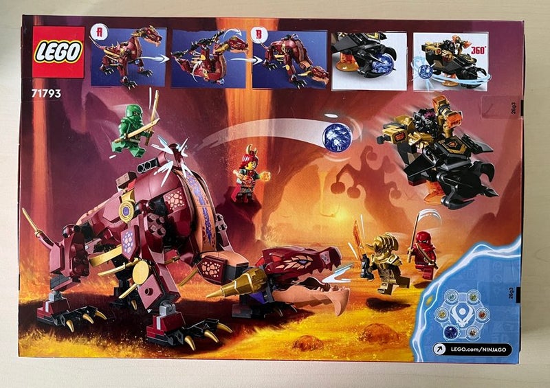Lego Ninjago Heatwave Transforming Lava Dragon 71793 Carousel 2