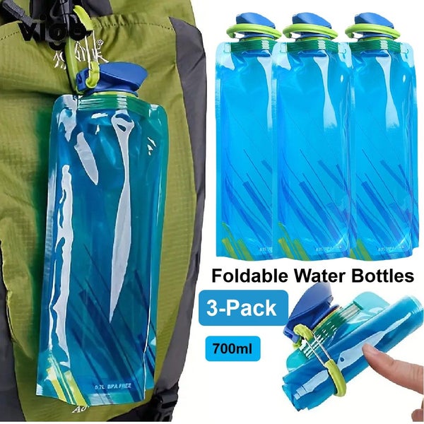 3Pack Sport Camping Cycling Hydration Pack Water Bottle *Local Buy* Carousel 2