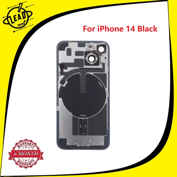 iPhone 14 Rear Glass Cover with Frame and Camera Lens Carousel 1