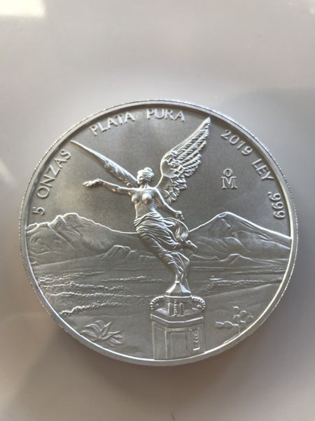 2023 Mexico 5 oz Silver Libertad BU Carousel 1