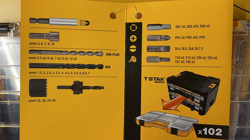 Genuine Dewalt DT71585-QZ 102pc Drill Drive Set ANZ Carousel 2