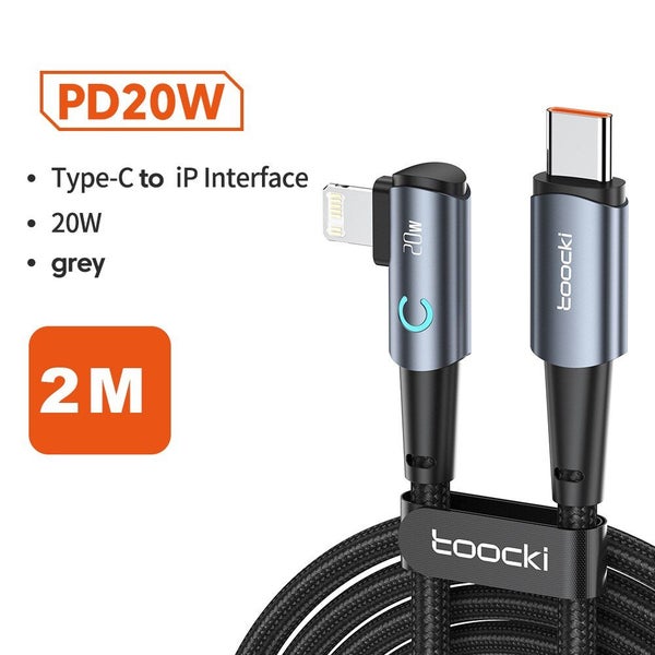 Toocki 20W PD 3.0 USB C Cable for iPhone 14 13 12 Pro Max Fast Carousel 1