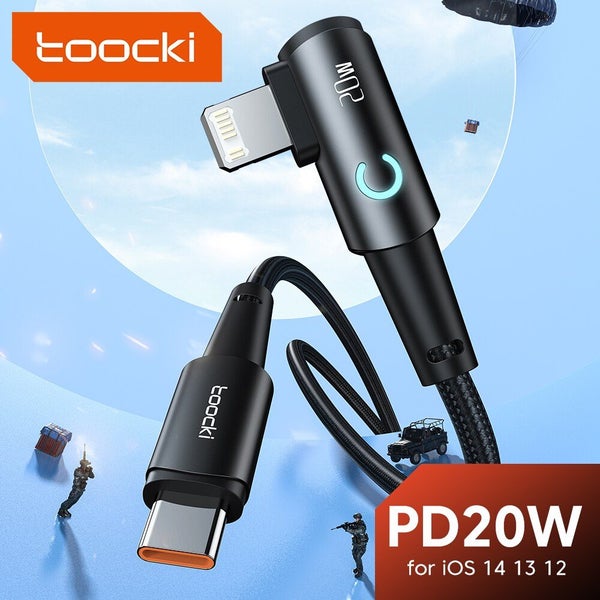 Toocki 20W PD 3.0 USB C Cable for iPhone 14 13 12 Pro Max Fast Carousel 2