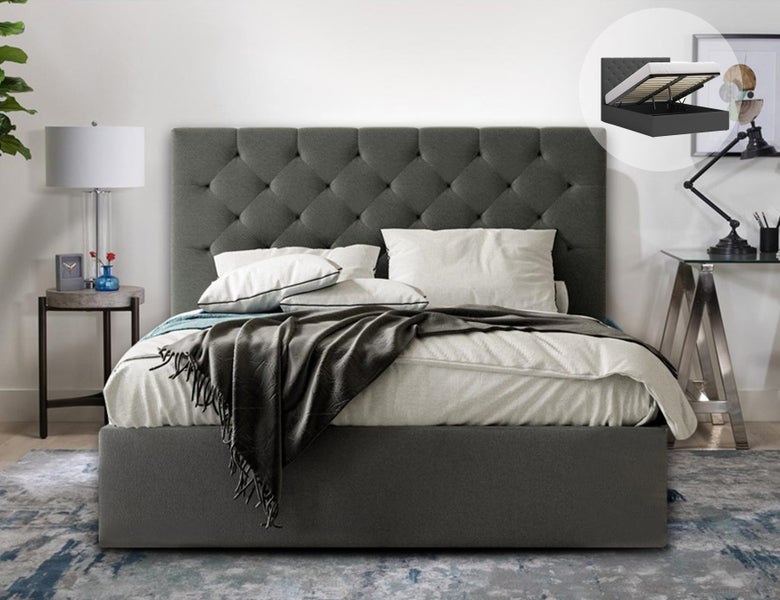 King Bed With 5 Zone Pocket Spring Mattress628668512130591125