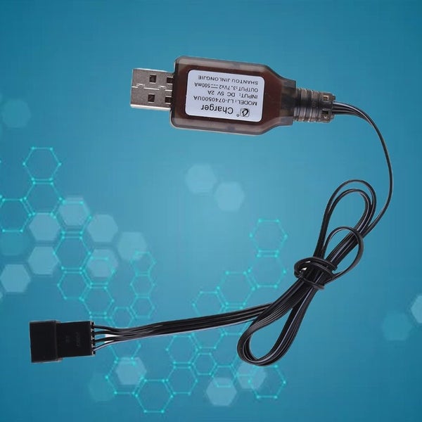 7.4v (3.7v x2) Charger SM-4P Li-ion battery Electric RC Toys car boat Carousel 2