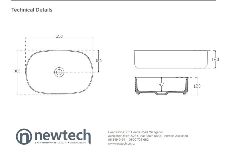 TONI OVAL VESSEL BASIN - ANTHRACITE **EX-DISPLAY** Carousel 5