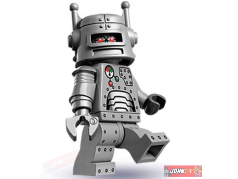 AWESOME RARE LEGO COLLECTIBLE MINIFIGURE - SERIES 1 ROBOT Carousel 1