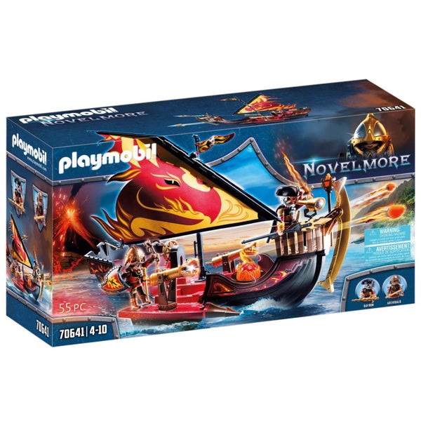 Playmobil Novelmore Burnham Raiders Fire Ship Carousel 1