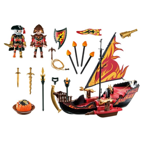Playmobil Novelmore Burnham Raiders Fire Ship Carousel 2