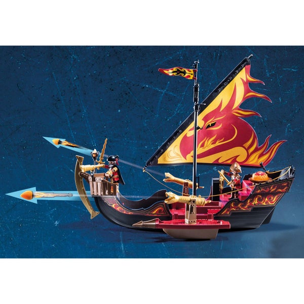 Playmobil Novelmore Burnham Raiders Fire Ship Carousel 8