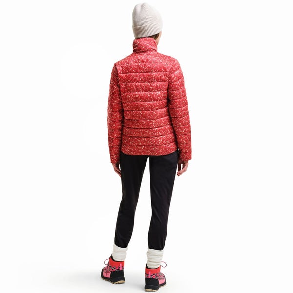 Regatta Womens Orla Kiely Printed Baffled Padded Jacket - Red - 18 Carousel 2