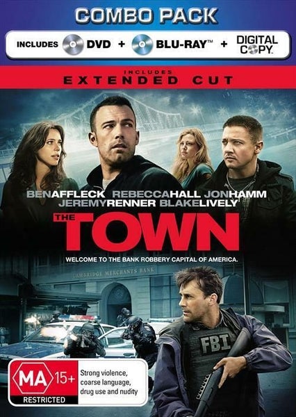 The Town by Ben Affleck: Theatrical and Extended Cut (Blu-ray + DVD) Carousel 1
