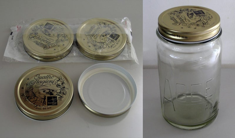 50 Metal Lids for Agee Special Jars Carousel 1