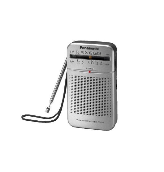 Panasonic Portable Radio - Silver Carousel 1