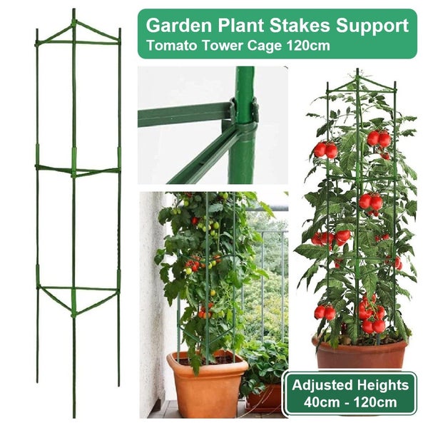 Brand New Garden Tomato Tower Plant Support Cage Frame Trellis *Clearance* Carousel 1