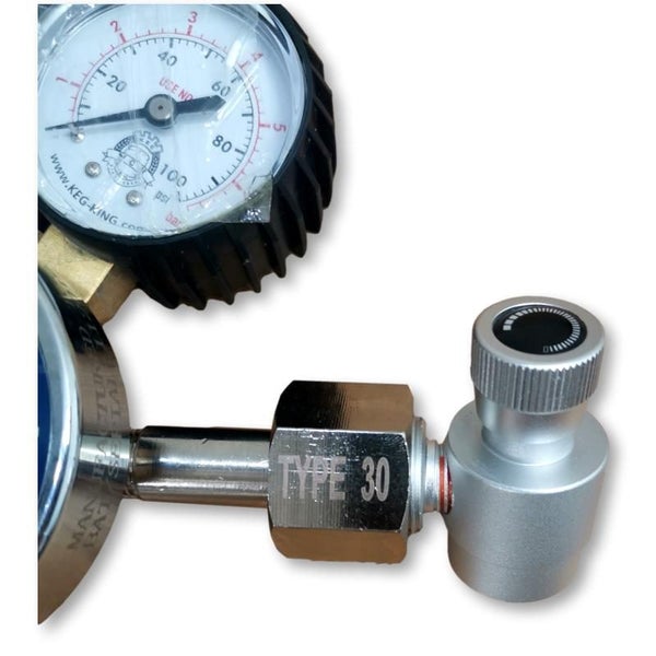 M10 to Type 30 Adapter | For Disposable CO2 & Nitrogen Bottles Carousel 1