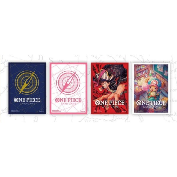 ONE PIECE CARD GAME OFFICIAL SLEEVES DISPLAY SET 2 - STANDARD BLUE Carousel 1