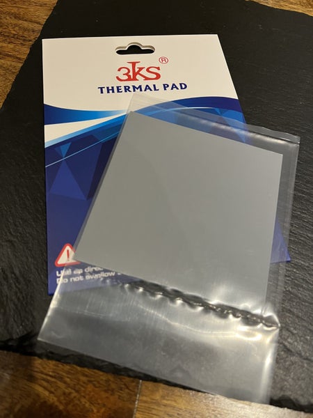 3ks Thermal Pad High Performance 10.8 W/mK Silicone Thermal Pad 100x100x3.0mm Carousel 2