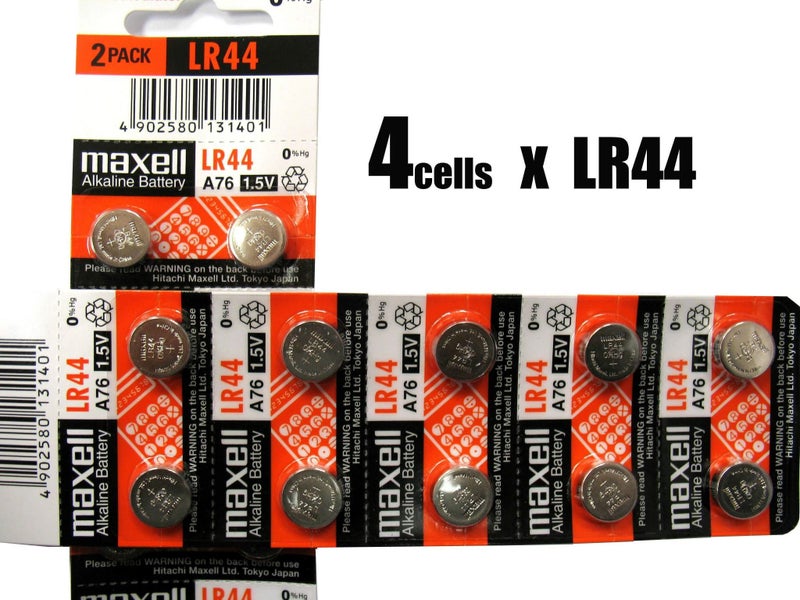 LR44, AG13, SG13, LR1154, SR44, SR44SW, 303, 357, A76 Battery Equivalents  and Replacements