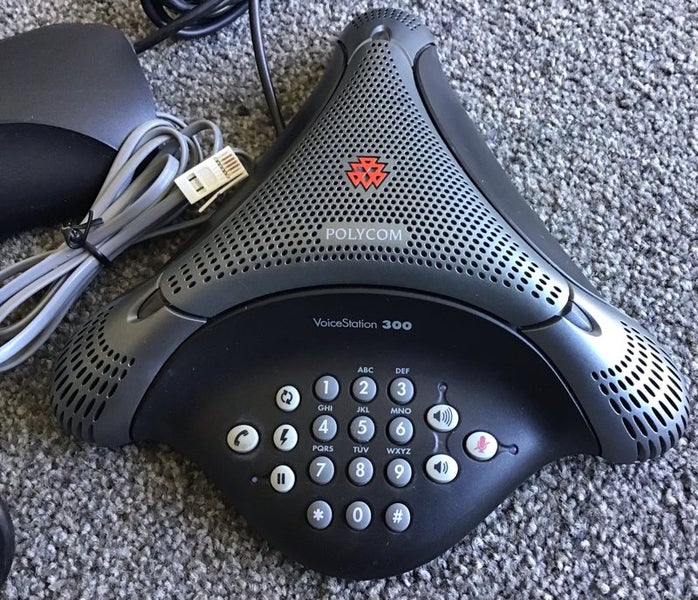 Polycom VoiceStation 300 Conference Phone + Universal Module Carousel 2