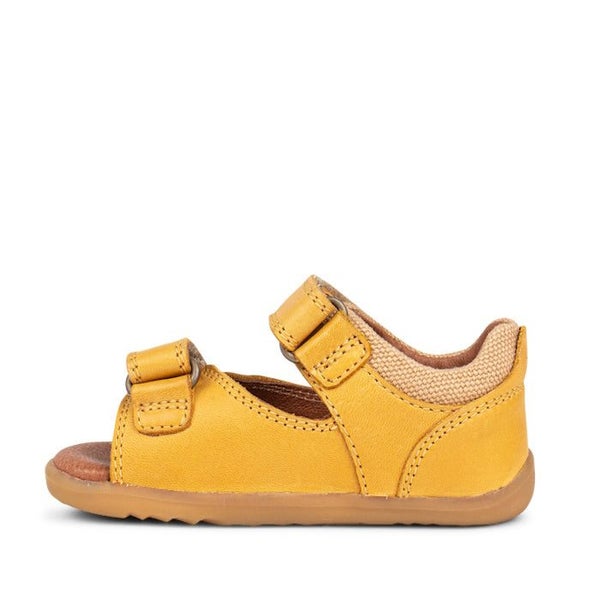 Bobux Step Up SU Driftwood Toddlers Sandal Chartreuse Yellow 728608 Carousel 2