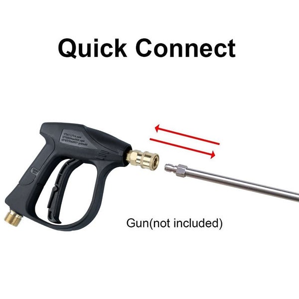 Water Blaster Lance Extension 1/4 QC Plug Straight 120cm Carousel 3