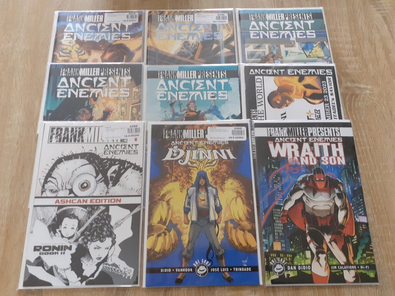 Ancient Enemies #1-6 (full set) + 3 one-shots Carousel 1