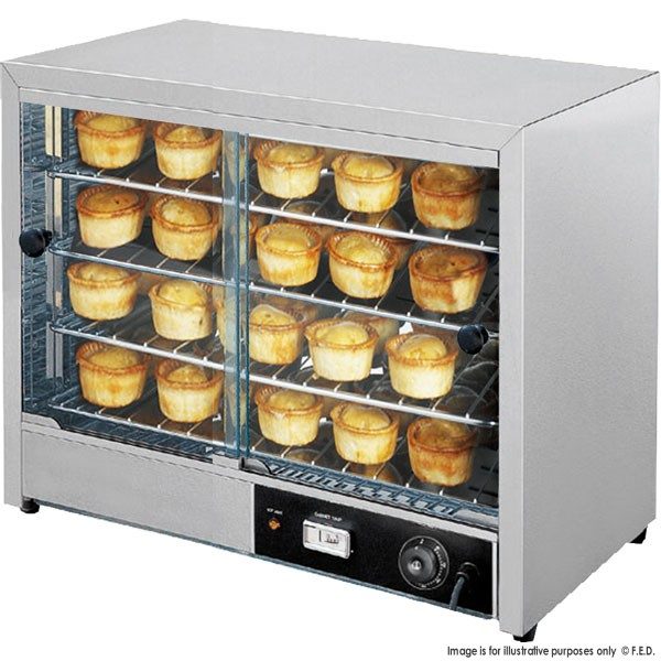 Pie Warmer & Hot Food Display Cabinet Counter Top Display - DH-580E Carousel 1