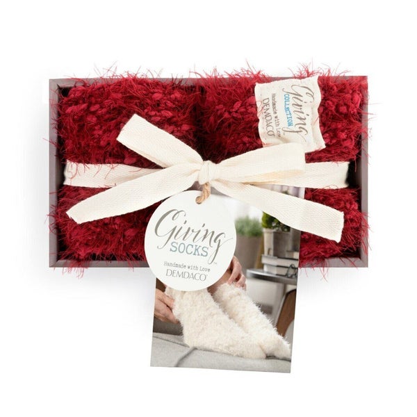 Demdaco Giving Socks - Red Carousel 1