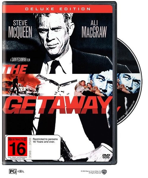 The Getaway Deluxe Edition (Steve McQueen 1972) Region 4 New DVD Carousel 1