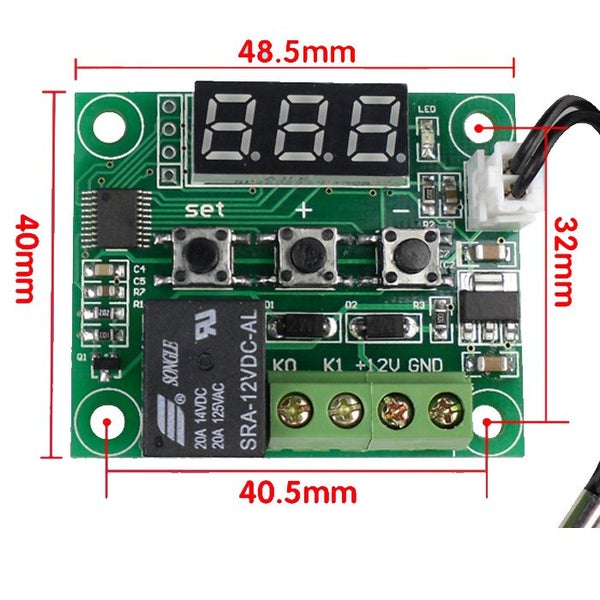 Thermostat temperature controller -50 ~ 110 12 Vdc BE4 Carousel 2