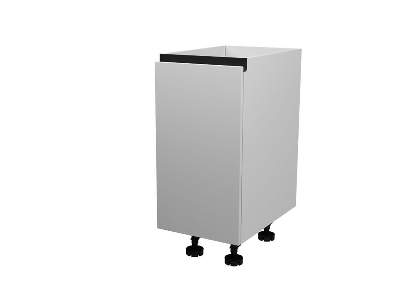 600mm Single Door Base Unit – Flat Pack Kitchen Cabinet Carousel 1