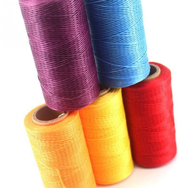 250 m 1MM wax cotton polyester thread leather rope sewing necklace process Carousel 5