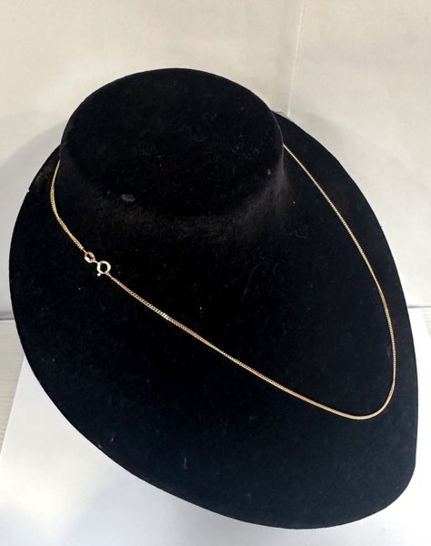 9ct Gold Curb Chain 51cm / #8A Carousel 2