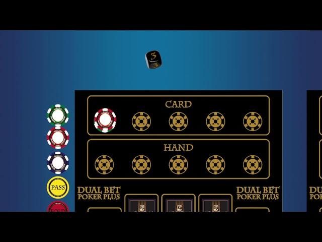 Dual Bet Poker PLUS Card Game Carousel 2
