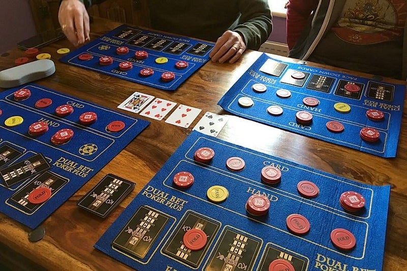 Dual Bet Poker PLUS Card Game Carousel 4